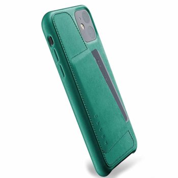 Mujjo Wallet iPhone 11 green MUJJO-CL-006-GR