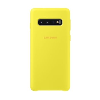 Samsung Silicone Cover for Galaxy S10 Yellow