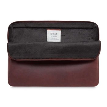 Knomo Barbican Leather Sleeve 15 45-102-BRN