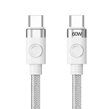 Кабел Orico CDX-60CC-WH, от USB C(м) към USB C(м), 1m, бял | JAR Computers Orico CDX-60CC-WH