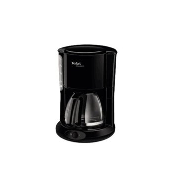 Кафемашина с кана Tefal CM260812, 1000W, 1.25 л. обем на каната, антикапкова система, черна | JAR Computers Tefal CM260812