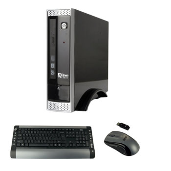 Настолен компютър PC "Компактен", VIA C7 1GHz, 1GB RAM, 250GB HDD, DVDRW, SB5.1, Lan, SWEEX KB220US безжична клавиатура & безжична мишка, 1г. гаранция | JAR Computers PC "Компактен"