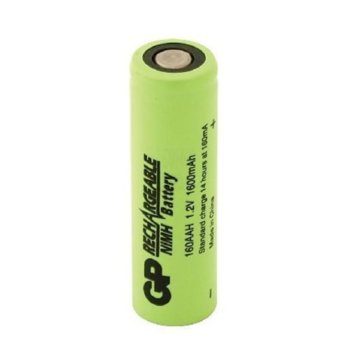 Акумулаторна батерия GP Batteries R6, AA, 160AAH-B, 1.2V, 1600mAh, NiMH, 1бр. | JAR Computers Батерия R6 AA 160AAH-B