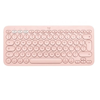 Клавиатура Logitech K380 for Mac, безжична, компактна, розова, Bluetooth, US English image