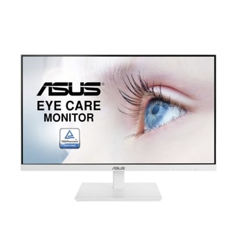 Монитор Asus VA27DQSB-W, 27" (68.58 cm) IPS панел, 75Hz, Full HD, 5ms, 10000000:1, 250cd//m2, DisplayPort, HDMI, VGA, USB Hub | JAR Computers Asus VA27DQSB-W