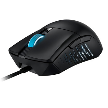 Мишка Asus ROG Gladius III, оптична (26 000 dpi), USB, черна, гейминг, RGB подсветка, 6 програмируеми бутона | JAR Computers Asus ROG Gladius III