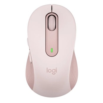 Мишка Logitech Signature M650 Rose, оптична (2000 dpi), безжична, USB, Bluetooth, розова image