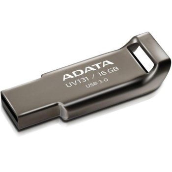 Памет 16GB USB Flash Drive, A-Data DashDrive UV131, USB 3.0, сива | JAR Computers 16GB A-Data DashDrive UV131 USB3.0 AUV131-16G-RGY