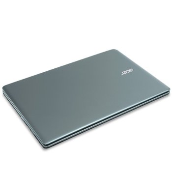 Лаптоп 15.6" (39.62 cm) ACER E1-570 (NX.ML3EX.005_8GB), сребрист, двуядрен Intel® Core™ i3 3217U 1.80 GHz, HD LED Display (HDMI), 4GB, 1TB, USB3.0, Linux, 2.35kg, 2г. гаранция | JAR Computers 15.6 Acer Aspire E1-570 NX.ML3EX.005_8GB