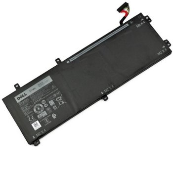 Батерия (оригинална) за лаптоп Dell, съвместима с Precision 5520 series/XPS 15 9570 series, 3-cell, 11.1V, 5000mAh image