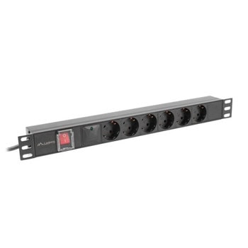 разклонител lanberg pdu-06f-0200-bk