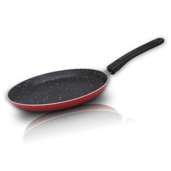 Тиган за палачинки SAPIR SP 1322 P26, 26 см, Мраморно покритие, Червен | JAR Computers Тиган за палачинки SAPIR SP 1322 P26 26 см Червен
