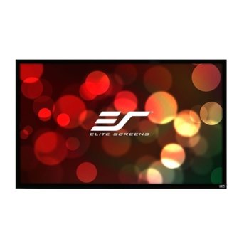 Екран Elite Screens R165WH1, за стена, CineWhite, 3658 x 2057 мм, 165" (419.7 cm), 16:9 | JAR Computers Elite SCreens R165WH1