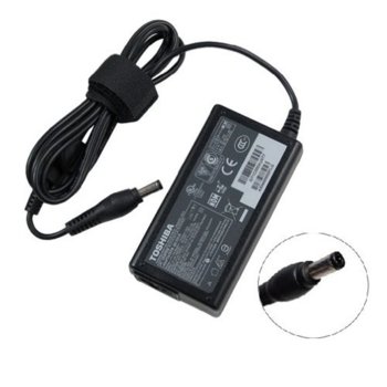 Захранване (заместител) за лаптопи Toshiba 19V/2.37A/45W, (5.5x2.5) | JAR Computers Зам.зарядно за лаптоп Toshiba 19V 2.37A 45W