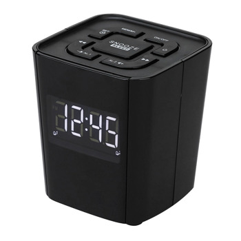 Радиочасовник Denver CR-918, двойна аларма, черен | JAR Computers Радиочасовник Denver CR-918 Black