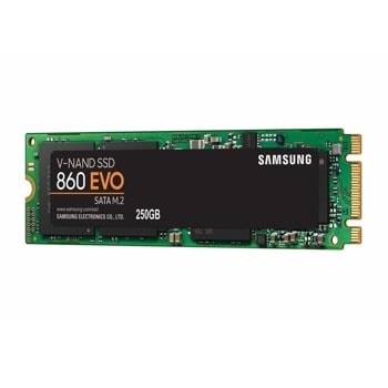 Памет SSD 250GB Samsung 860 EVO, SATA 6Gb/s, mSATA, скорост на четене 550 MB/s, скорост на запис 520Мb/s | JAR Computers SSD SAMSUNG 860 EVO 250G M2