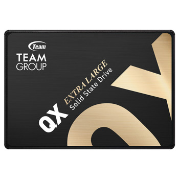 Памет SSD 2TB TeamGroup QX (T253X7002T0C101), SATA 6Gb/s, 2.5"(6.35cm), скорост на четене до 540MB/s, скорост на запис до 490MB/s | JAR Computers TeamGroup QX 2TB 2.5" T253X7002T0C101