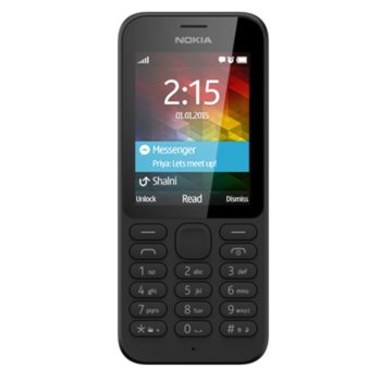 Nokia 215, Black, single sim