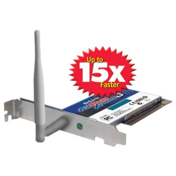 D-Link DWL-G520, 108Mbps Wireless PCI Adapter