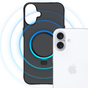 3MK Smoke Case Mag&Stand for iPhone 17