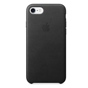 Apple iPhone 7 Leather Case - Black