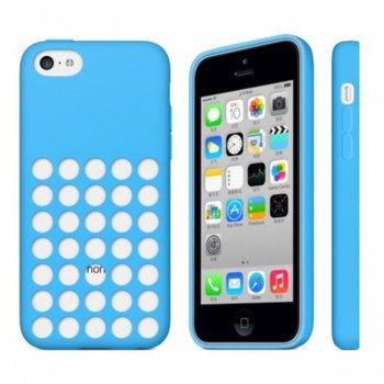 Силиконов протектор DeTech за iPhone 5C - 50652