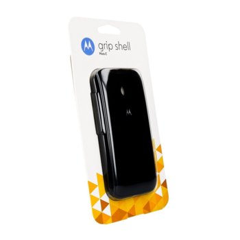 Motorola Grip Shell Case Motorola Moto E Black