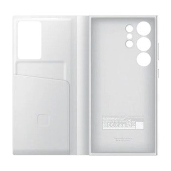 Samsung Smart View Wallet White Galaxy S24 Ultra