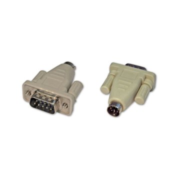 Преходник PS/2 (м) към 9(м) D-Sub | JAR Computers Преходник PS/2 m / 9m D-Sub