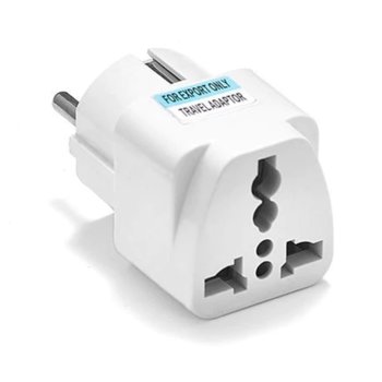 Адаптер 17704 WD-9, 1 гнездо, от EU към UK/US, бял | JAR Computers Преходник delphi_17704 WD-9