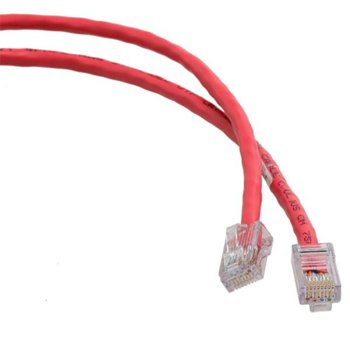 Cable UTP 1m Cat 5E Red Panduit NetKey™