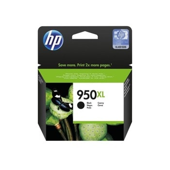 Касета HEWLETT PACKARD Officejet Pro 8100 ePrinter series, HP Officejet Pro 8600 e-All-in-One series - High Black - (950XL) - P№ CN045AE - заб.: 2300 брой копия | JAR Computers Касета HEWLETT PACKARD Officejet Pro 8100 ePrinte…