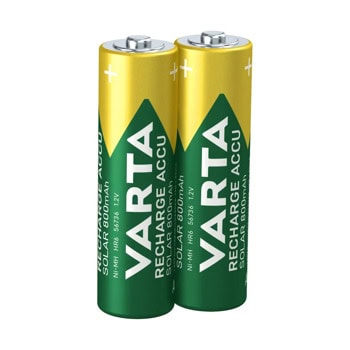 varta 2x aa recharge accu solar
