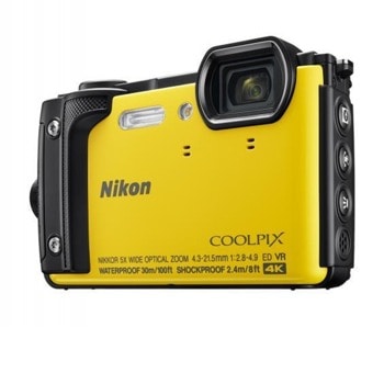 Nikon Coolpix W300 Holiday Kit Yellow