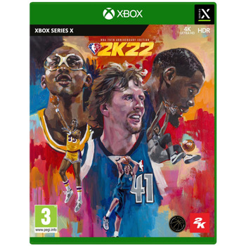 Игра за конзола NBA 2K22 - 75th Anniversary Edition, за Xbox Series X | JAR Computers NBA 2K22 - 75th Anniversary Edition Xbox Series X