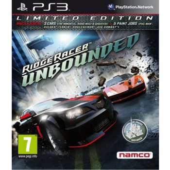 Игра за конзола Ridge Racer Unbounded: Limited Edition, за PlayStation 3 | JAR Computers Ridge Racer Unbounded: Limited Edition