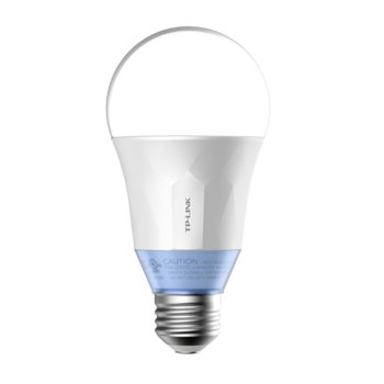 LED смарт крушка TP-Link LB120, E26, 11W, 800lm, Wi-Fi, от 2700K-6500K променлива цветна температура, димируема, съвсместива с Android 4.1/iOS 8 и нагоре | JAR Computers TP-Link LB120 Wi-Fi LED