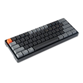Клавиатура Keychron K12 Hot-Swappable 60%, черен, Gateron Brown Switch, White LED, USB/Bluetooth image