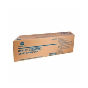 Девелопър кит за Konica Minolta BIZHUB C224/C284/C364/C454/C55/C554 - Yellow Developer Unit - DV-512Y - P№ A2XN08D - Заб.: 600 000k | JAR Computers Konica Minolta (A2XN08D) Yellow
