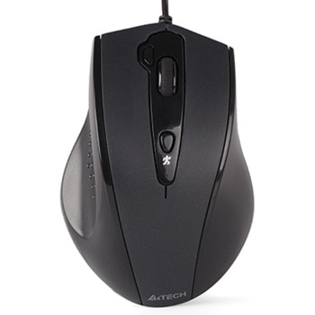 Мишка A4Tech N-810FX, оптична (1600dpi), USB, черна | JAR Computers A4Tech N-810FX