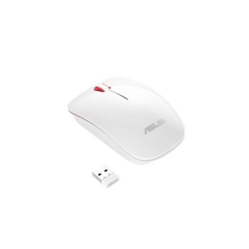 Мишка Asus WT300, оптична (1600 dpi), безжична, USB, бяла | JAR Computers Asus Wireless WT300 White