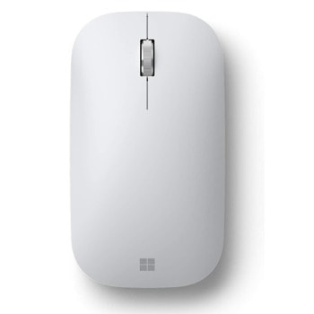 Мишка Microsoft Modern Mobile Mouse Glacier, оптична, безжична, Bluetooth, USB, бяла image