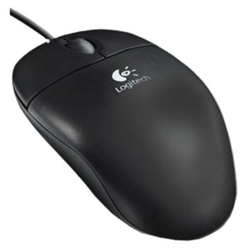 Мишка Logitech S96, оптична, черна, PS/2 | JAR Computers Logitech S96 оптична черна