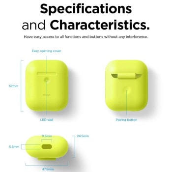 Elago Airpods Silicone Case EAP2SC-NYE