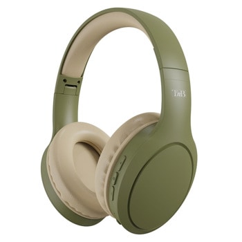 Слушалки TNB Tonality, жични/безжични, микрофон, Bluetooth, 3.5mm жак, USB, време на работа до 30 часа, зелени | JAR Computers слушалки tnb tonality green cbtonegn