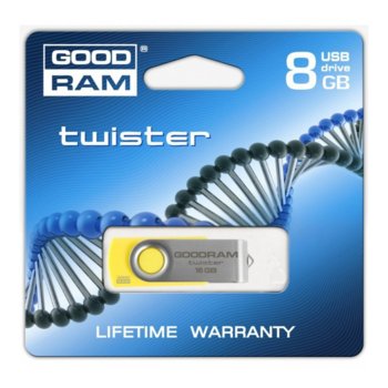 8GB GOODDRAM Twister, Yellow