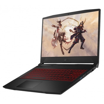 Лаптоп MSI Katana GF66 12UEOK (9S7-158334-1241), четиринадесетядрен Intel Core i7-12700H 2.3/4.7GHz, 15.6" (39.62cm) Full HD 144Hz Anti-Glare дисплей, GF RTX 3060 6GB (HDMI), 16GB DDR5, 1TB SSD NVMe, 1x USB 3.2 Gen 1 Type-C, Free DOS, 2.25kg | JAR Computers Лаптоп MSI Katana GF66 12UEOK 9S7-158334-1241