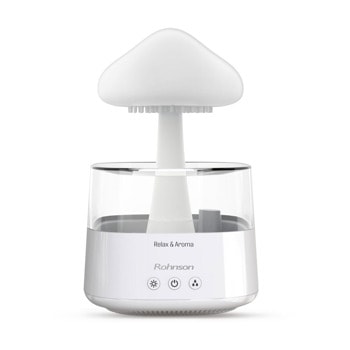 Овлажнител на въздух Rohnson R-9519, 0.45 l резервоар, 3 функции, бял | JAR Computers Овлажнител на въздух Rohnson R-9519