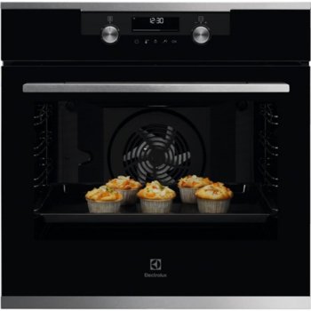 Фурна за вграждане Electrolux KODDP77WX, 72 л. обем на фурната, функция SteamBake, пиролитично почистване, EXPlore дисплей, инокс | JAR Computers Electrolux KODDP77WX