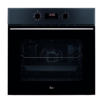 Фурна за вграждане Teka Wish HSB 630, клас А+, 70 л. обем, вентилатор, 8 функции + Hydroclean, LED дисплей, динамична охлаждаща система, черна | JAR Computers TEKA WISH HSB 630